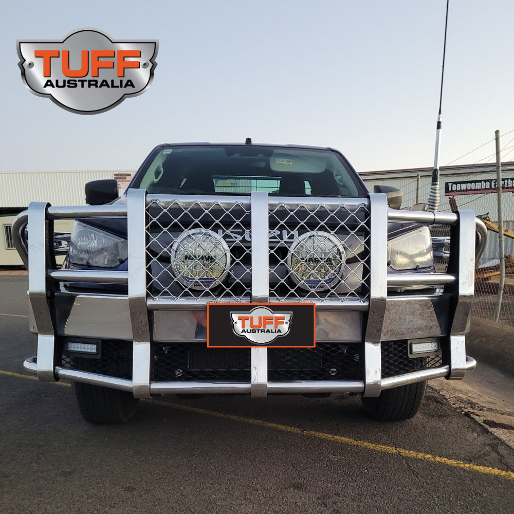 Isuzu D-Max Dual Cab 2020 to 2023 model - TUFF Stock Bull Bar & Side Steps