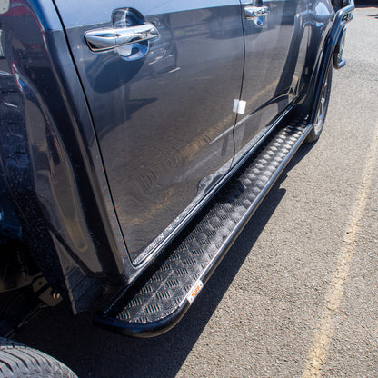 Isuzu D-Max Dual Cab 2020 to 2023 model - TUFF Stock Bull Bar & Side Steps