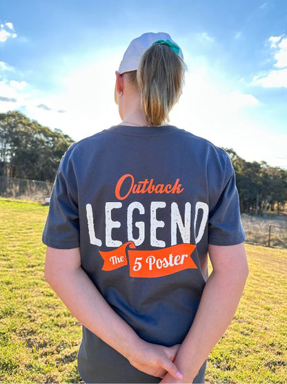 Outback Legend T-Shirt (Petrol Blue)