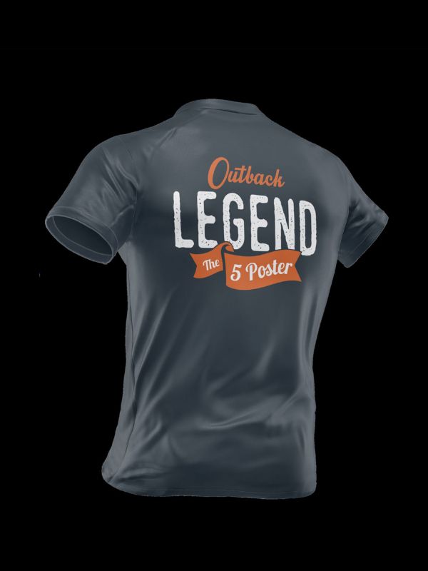 Outback Legend T-Shirt (Petrol Blue)